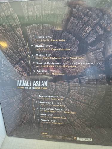 Ahmet Aslan - Rüzgar ve Zaman - Plak - 1