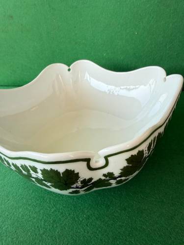 Antika Meissen Alman Porselen Meyvelik Kase Derin 22cm - 1
