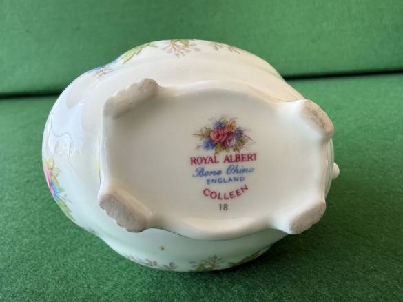 Antika Royal Albert Colleen Bone China Sütlük Sosluk 6cm - 2