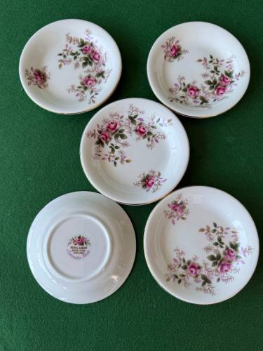 Antika Royal Albert Lavender Rose Bone China 9cm 5adet - 0