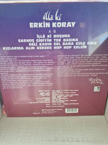 Erkin Koray Illa Ki Kırmızı Plak - 1