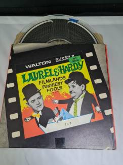 Laurel & Hardy 8mm Film 120 Metre 1933 Twice Two Sesli