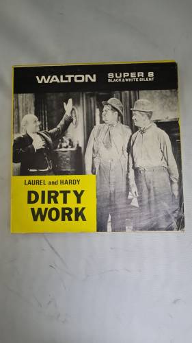 Laurel & Hardy Dirty Work 8mm Film 60 Metre - 0