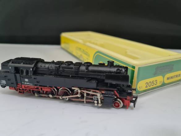 Minitrix 2053 steam Locomotive Model Oyuncak Tren - 3