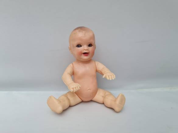Oyuncak Bebek OSKAR 8cm Vintage Made In Italy Doll Baby - 0