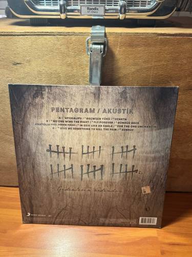Pentagram Akustik Plak 33lük Ambalajında LP 2LP Double 2017 - 1