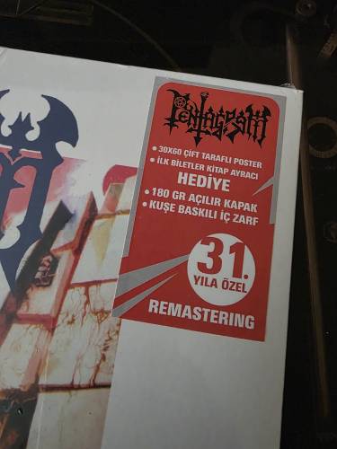 Plak Pentagram Album 180gr Remastered 31. Yıla Özel Ambalajında Koleksiyonluk - 2