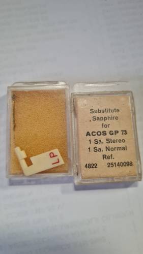 Pikap İğnesi Acos GP-73 Sapphire Needles - 0