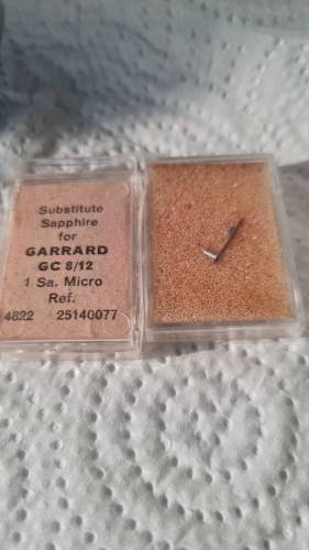 Pikap İğnesi Garrard GC 8-12 Stylus Needle - 0