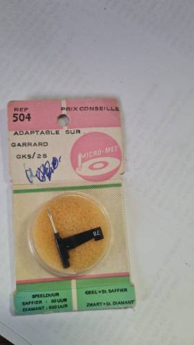 Pikap İğnesi Garrard GKS-25 Stylus Needle - 0