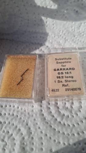 Pikap İğnesi Garrard GS 10 -2 10-1 Stylus Needle - 0