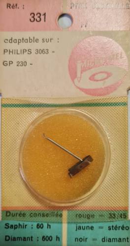 Pikap İgnesi Micromel 331 Philips AG-3063 Needle - 0