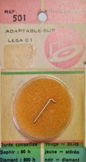 Pikap İgnesi Micromel 501 Lesa C 1 Turntable Needle.