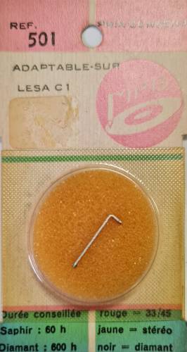 Pikap İgnesi Micromel 501 Lesa C 1 Turntable Needle. - 0