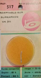 Pikap İgnesi Micromel 517 Supraphon VK 311 Needles