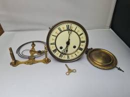  Saat Mekanizması Antika RSM 1894-1896 Mechanical Antique German Wall Clock